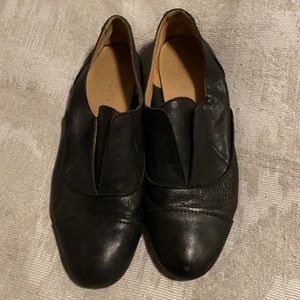 Barneys New York - Black leather loafers size 39